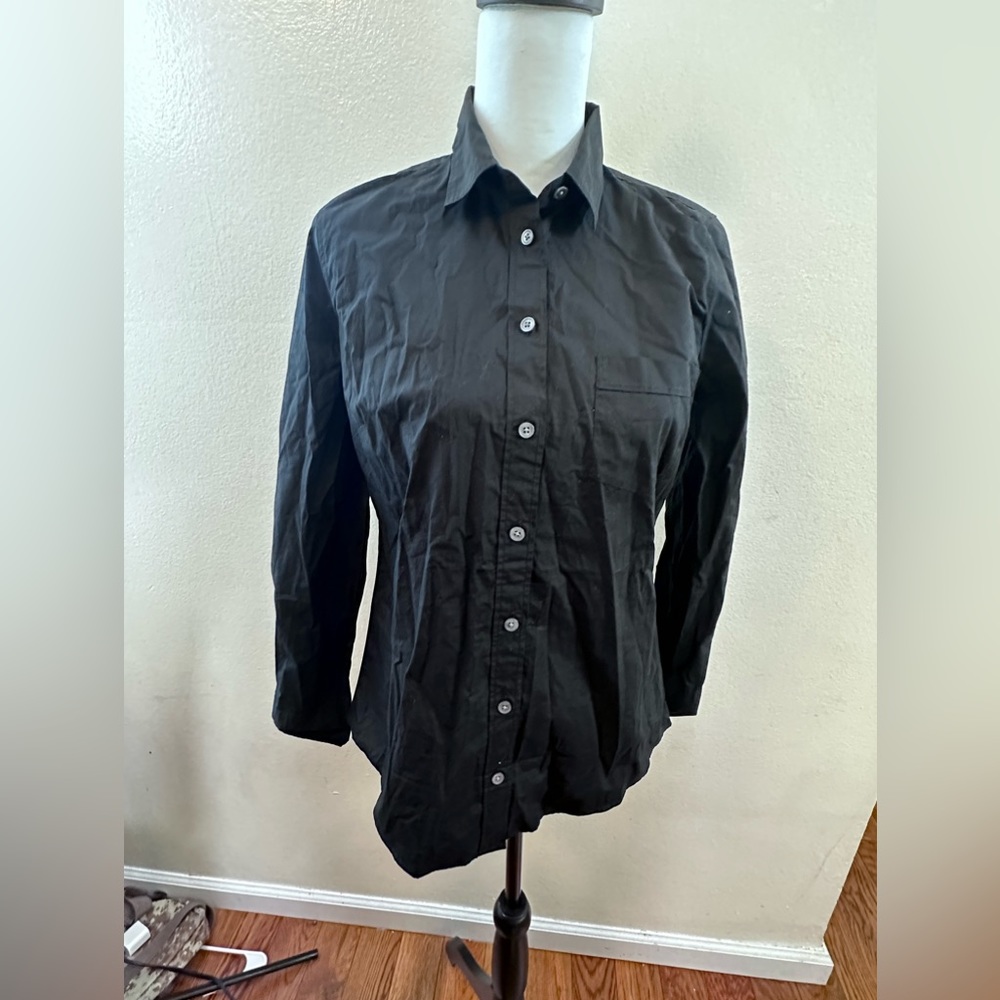 J.Crew Factory Button-up cotton poplin shirt in signature fit